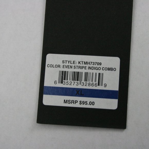 Kenneth Cole Ruffle Indigo Cotton Blouse SZ XL - Picture 10 of 12